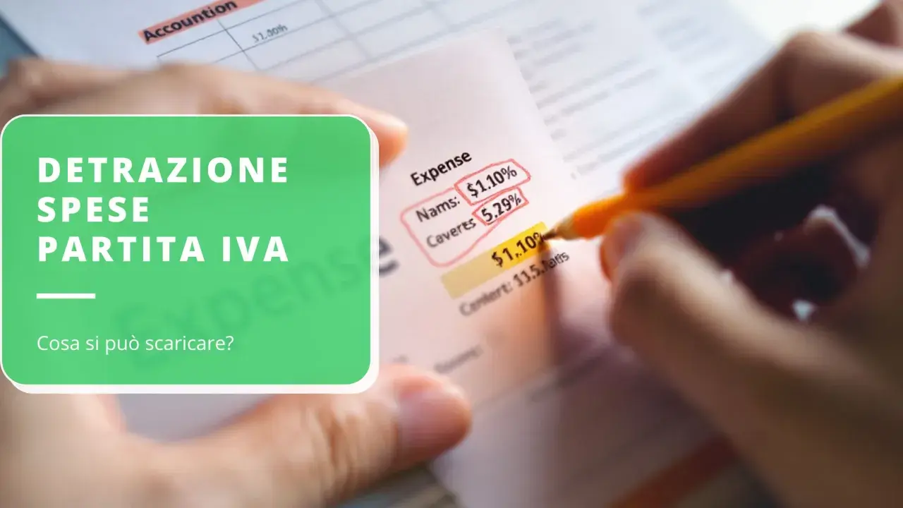 Dettaglio spese con partita IVA. Calcolo detrazione costi per capire cosa si può scaricare.