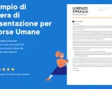 Esempio di lettera di presentazione per Risorse Umane. Un modello di curriculum per distinguersi, con un focus sulla gestione del personale e la crescita aziendale.