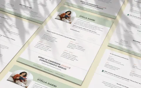 Curriculum vitae di Stella Darbi, giornalista ed economista, con esperienze lavorative e formative.