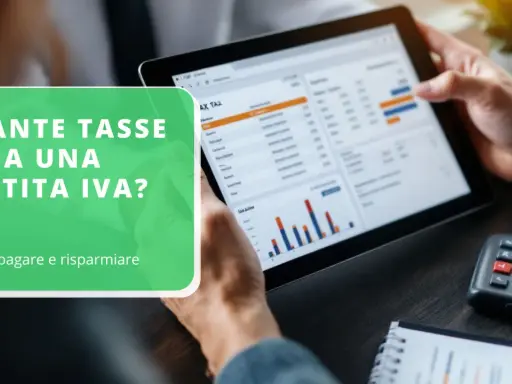 Analisi di quanto paga una partita IVA, con grafici e calcolatrice. Scopri cosa sono i contributi e come risparmiare.