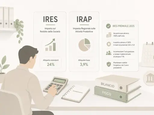 Spiegazione IRAP: imposta regionale sulle attività produttive, aliquota base 3,9%. Chi la paga? Le imprese.