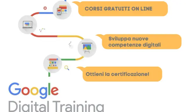 Google Digital Training: corsi gratuiti online per sviluppare competenze digitali e ottenere la certificazione.