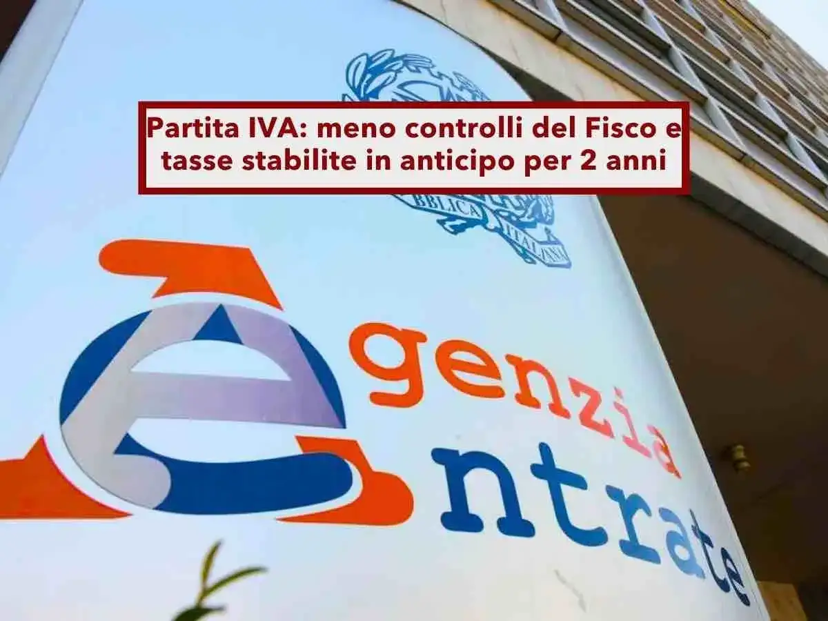 Partita IVA: meno controlli del Fisco e tasse stabilite in anticipo per 2 anni. Se chiudo la partita IVA devo pagare le tasse? La risposta è nel logo dell'Agenzia delle Entrate.